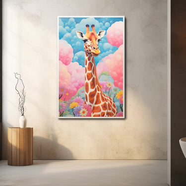 Giraffe Painting Nursery